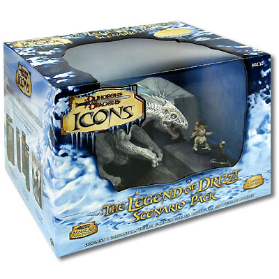 Игровой набор "D&D Miniatures: Legend of Drizzt" 5 полноцветных карточек статистики, буклет инфо 1421a.