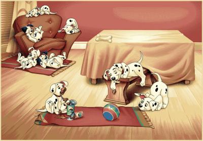 Ковер Disney Долматинцы 07-40609 2010 г инфо 11874g.
